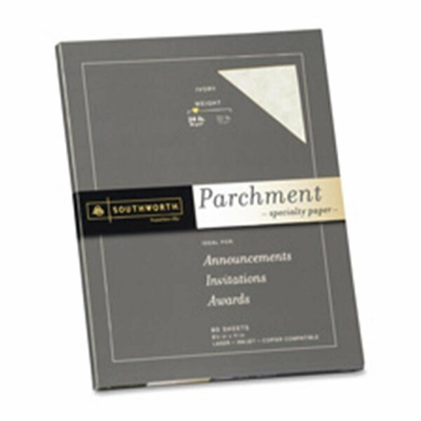 Southworth Co mpany  Fine Parchment Paper- 24Lb- 8-.50in.x11in.- Gold SO463317